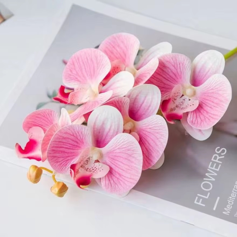 Florist Supply Vases - 3D Künstliche Blumen Kunststoff Schmetterling Orchidee