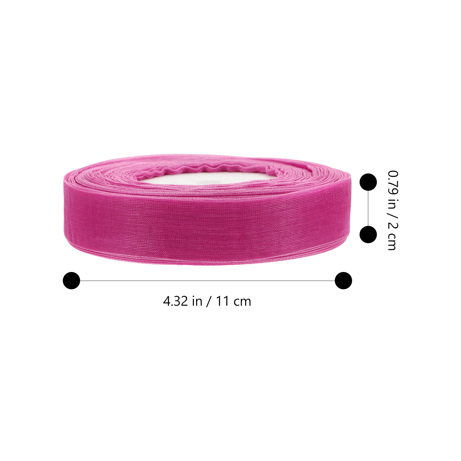 45,7 m Chiffon-Organza-Band, l – Ribbon Organza Roll Bewertung und Preis