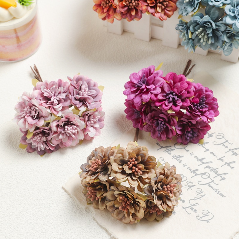 11CM Gefälschte Seide Gänseblü – Baby Breath Dried Bewertung und Preis