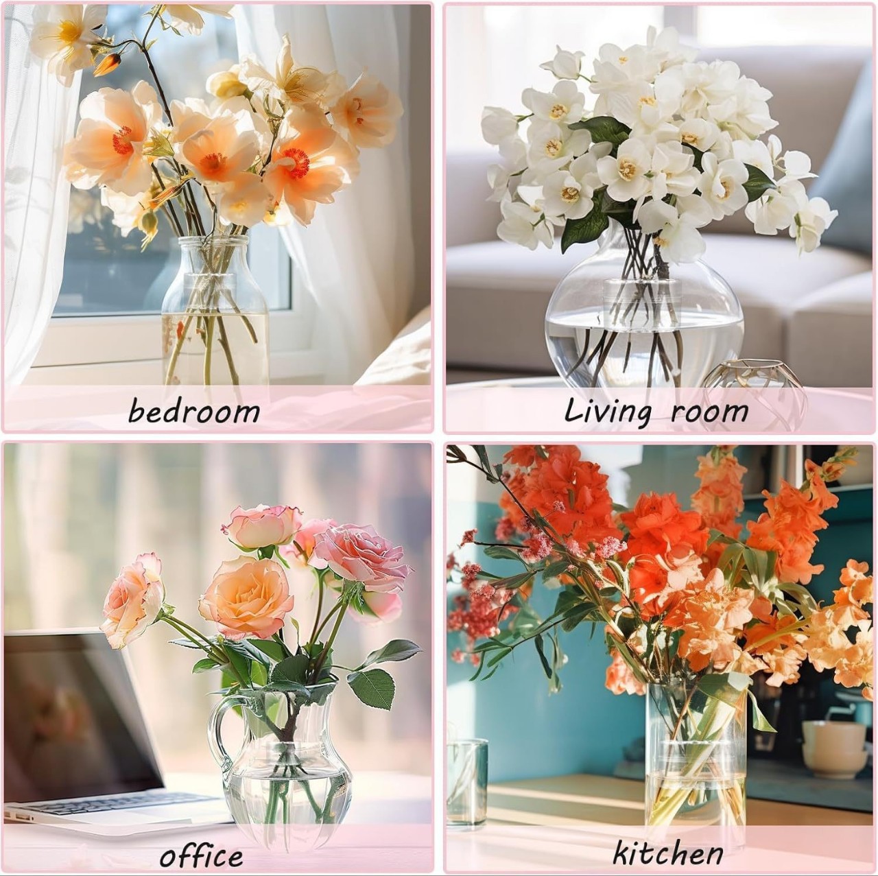 Spiralförmiger Ikebana-Stielha – Florist Supply Vases Bewertung und Preis