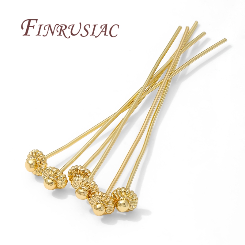 10/20 Stück/Lot 18K vergoldete – Flower Supply Bewertung und Preis