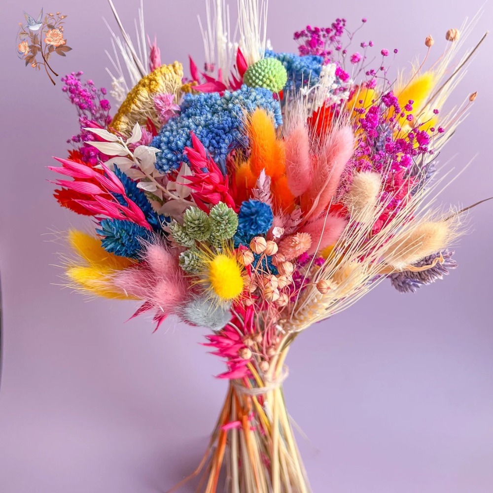 Bunte getrocknete Blumen, Hoch – Baby Breath Dried Bewertung und Preis