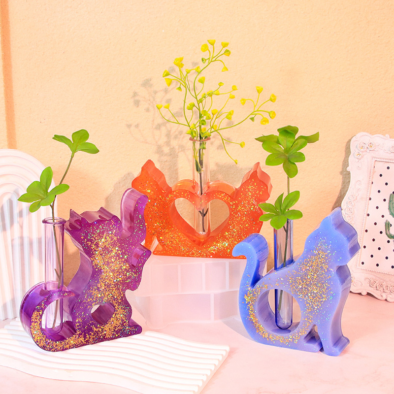 Katzenförmige Harzformen, Vase – Florist Supply Vases Bewertung und Preis