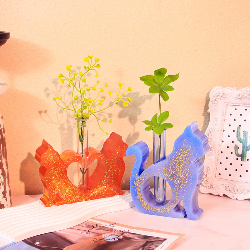 Katzenförmige Harzformen, Vase – Florist Supply Vases Bewertung und Preis