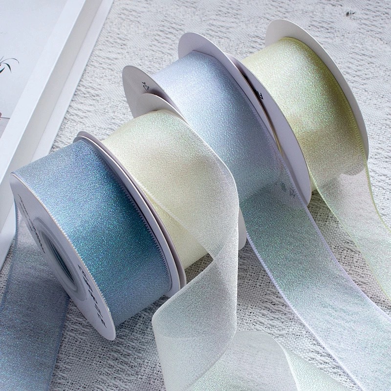10 Yards Rolle 4 cm buntes Org – Ribbon Organza Roll Bewertung und Preis