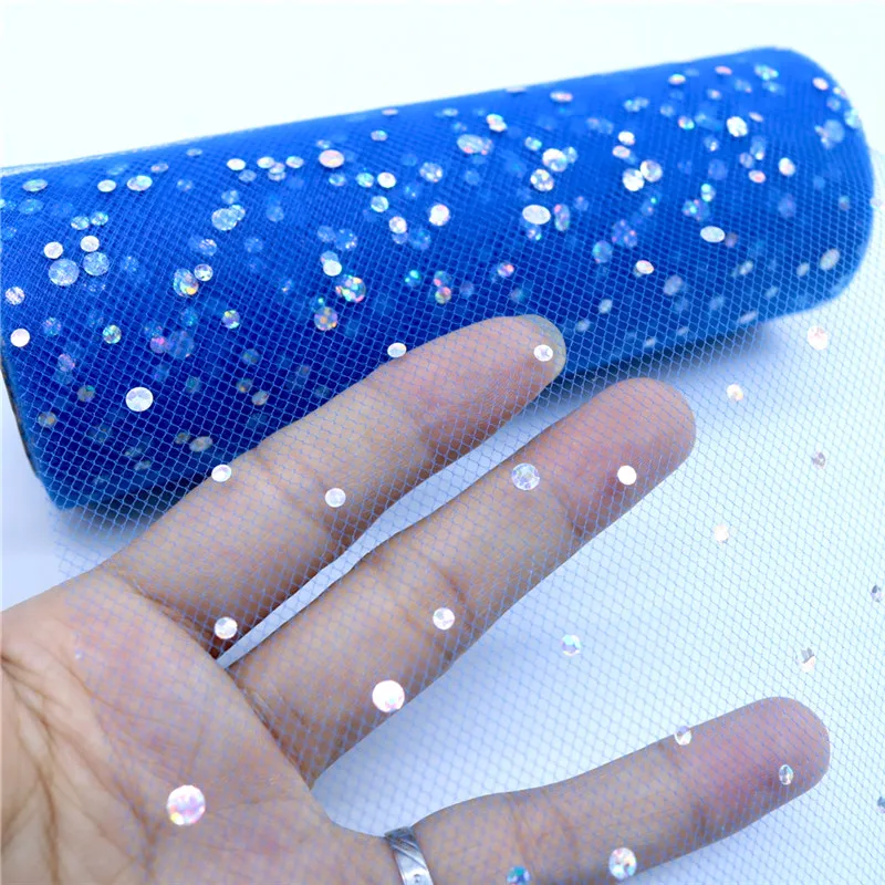 Glitter Pailletten Tüll Rolle  – Ribbon Organza Roll Bewertung und Preis